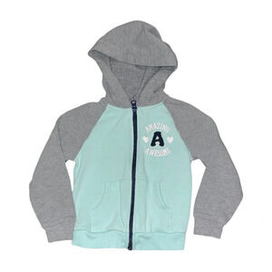 🔥 5 for $30 🔥 Healthtex “Amazing & Awesome” Zip-Up Hoodie | 3T